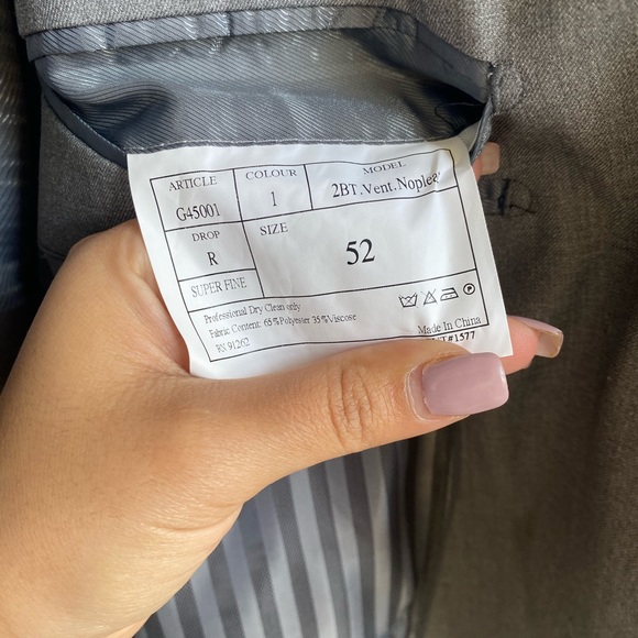 Gray Suit Coat NWT - Picture 7 of 8